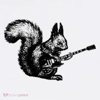Squirrel Playing Guitar Funny Squirel Guitar Lover Guitar Women's Hoodie thumb 2