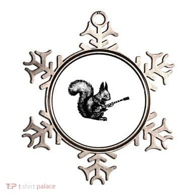 Squirrel Playing Guitar Funny Squirel Guitar Lover Guitar Ornament