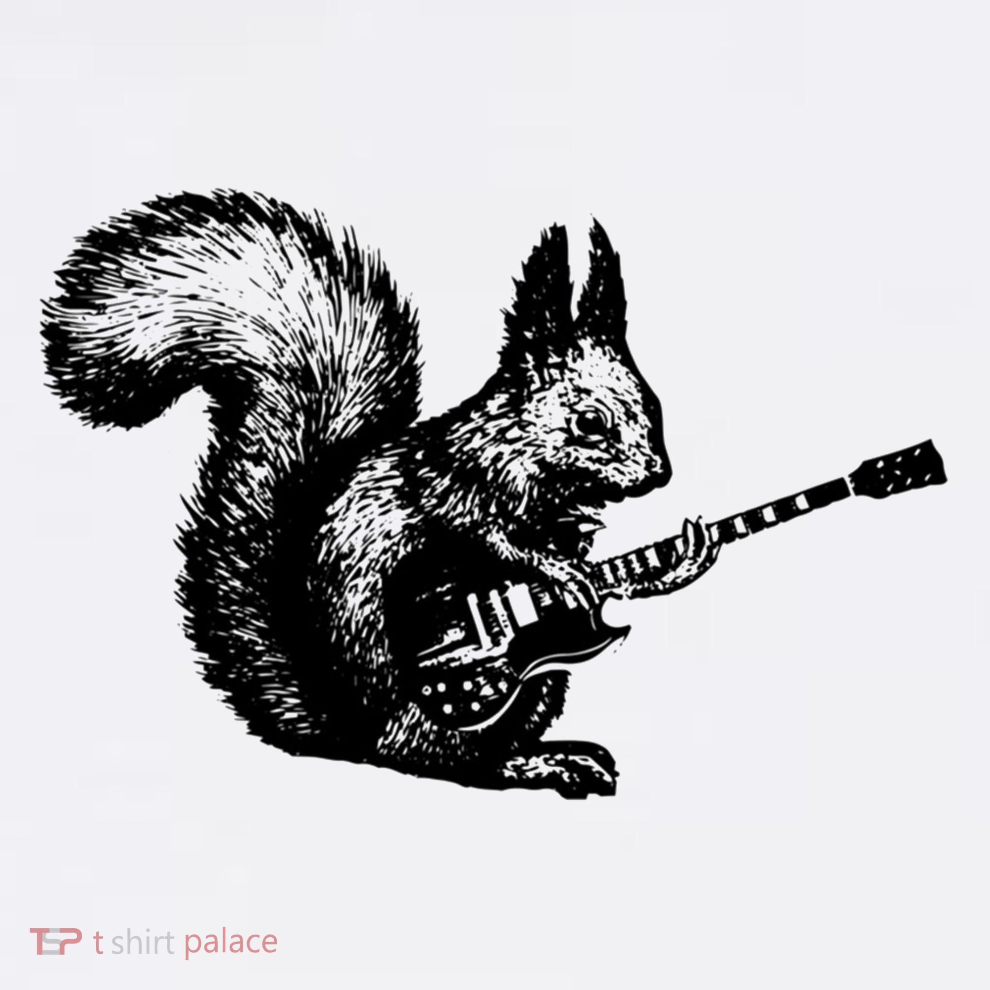 Squirrel Playing Guitar Funny Squirel Guitar Lover Guitar Visor