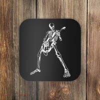 Skeleton Playing Guitar Coaster thumb 0