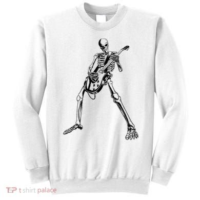 Skeleton Playing Guitar Sweatshirt