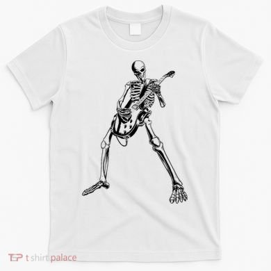 Skeleton Playing Guitar T-Shirt