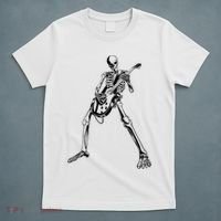 Skeleton Playing Guitar T-Shirt thumb 5