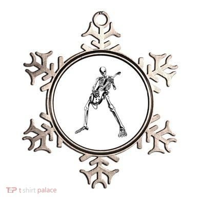 Skeleton Playing Guitar Ornament