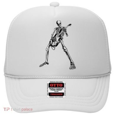 Skeleton Playing Guitar Hat