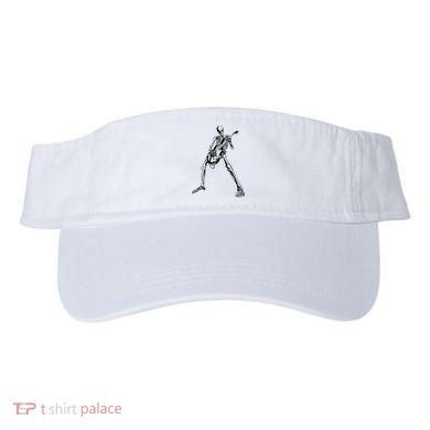 Skeleton Playing Guitar Visor