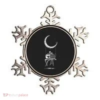 Skeleton Playing Guitar Graphic Band Tees Rock And Roll Moon Ornament thumb 0