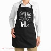 skeleton playing guitar electric Acoustic Classical Apron thumb 2