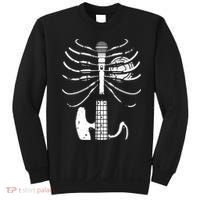 skeleton playing guitar electric Acoustic Classical Sweatshirt thumb 0
