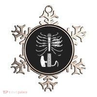 skeleton playing guitar electric Acoustic Classical Ornament thumb 0