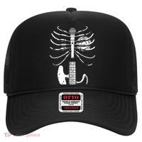 skeleton playing guitar electric Acoustic Classical Hat thumb 0