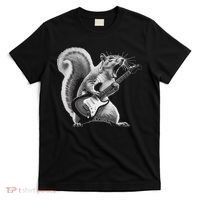 Squirrel Playing Guitar Rock And Roll T-Shirt thumb 0