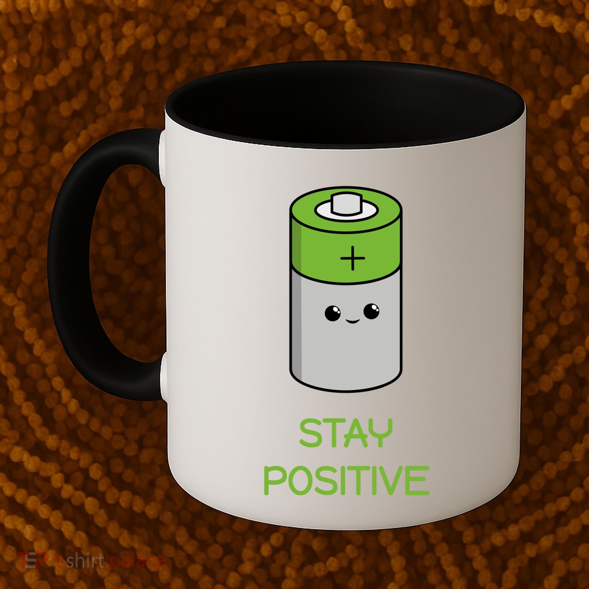 Stay Positive Green Stay Positive Loose Happy For Life Cute Gift Coffee Mug