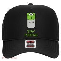 Stay Positive Green Stay Positive Loose Happy For Life Cute Gift Hat thumb 0