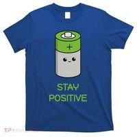 Stay Positive Green Stay Positive Loose Happy For Life Cute Gift T-Shirt thumb 0