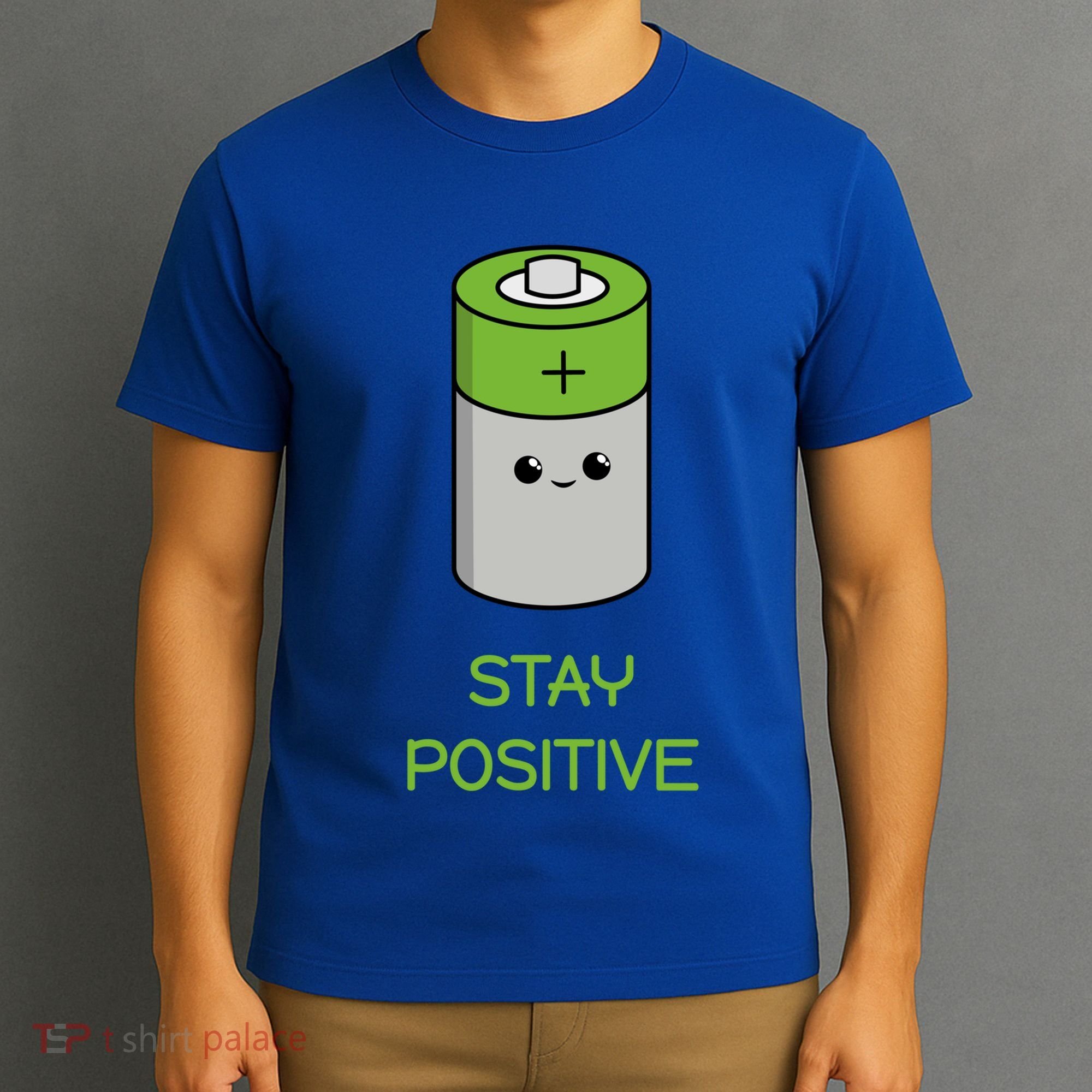 Stay Positive Green Stay Positive Loose Happy For Life Cute Gift T-Shirt