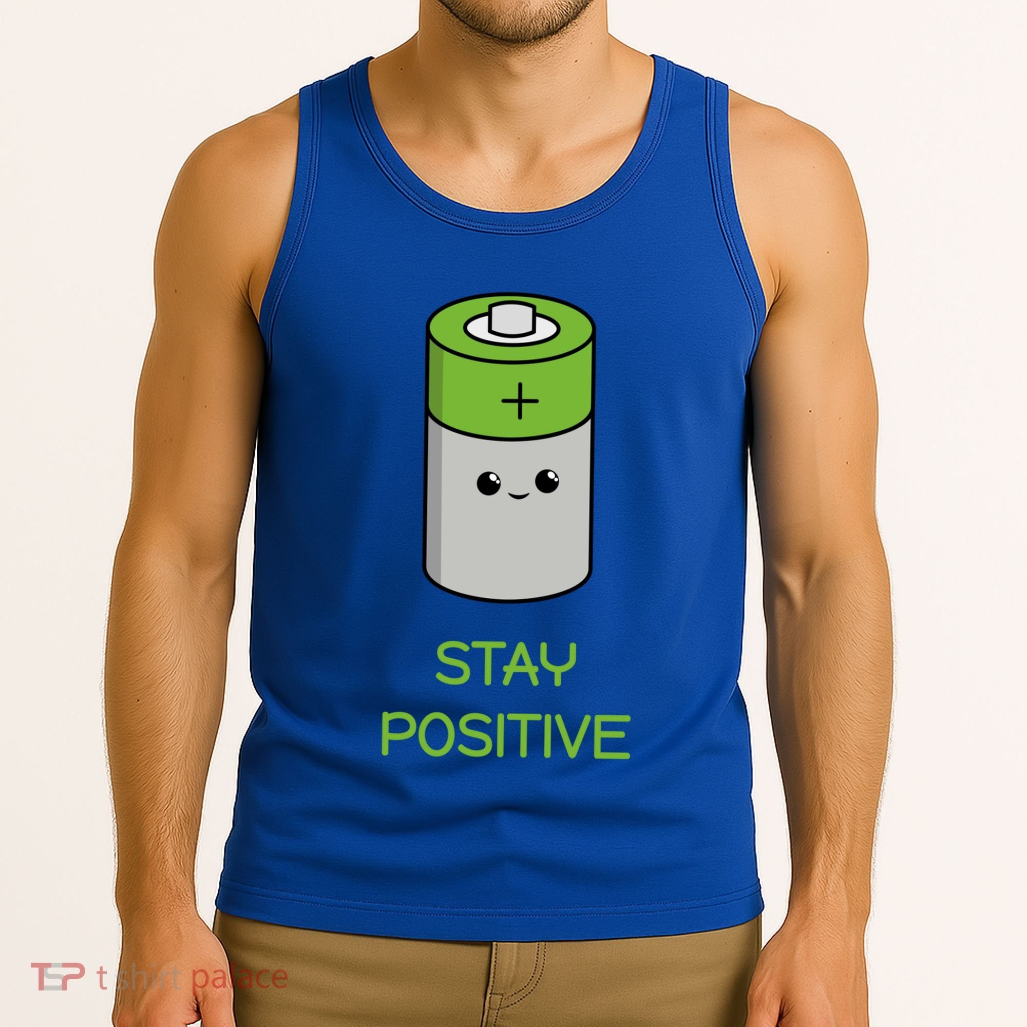 Stay Positive Green Stay Positive Loose Happy For Life Cute Gift Tank Top