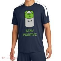 Stay Positive Green Stay Positive Loose Happy For Life Cute Gift Sport-Tek Competitor United Soccer Jersey thumb 0