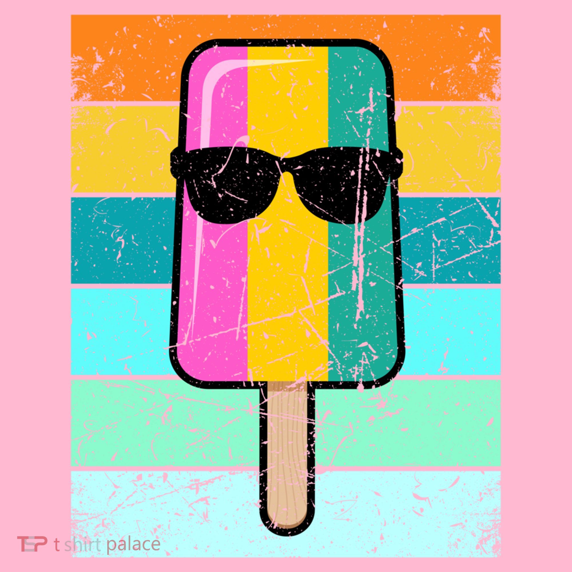 Summer Popsicle Gift Funny Ice Cream Beach Pool Party Gift Coaster