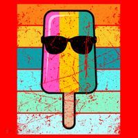 Summer Popsicle Gift Funny Ice Cream Beach Pool Party Gift Santa Hat thumb 1