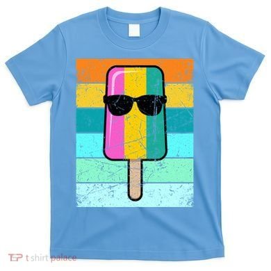 Summer Popsicle Gift Funny Ice Cream Beach Pool Party Gift T-Shirt