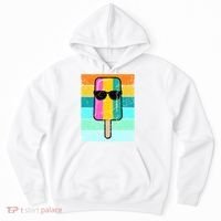 Summer Popsicle Gift Funny Ice Cream Beach Pool Party Gift Hoodie thumb 0