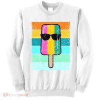 Summer Popsicle Gift Funny Ice Cream Beach Pool Party Gift Sweatshirt thumb 0