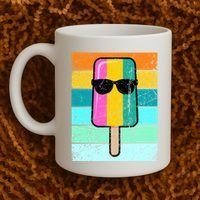 Summer Popsicle Gift Funny Ice Cream Beach Pool Party Gift Coffee Mug thumb 2