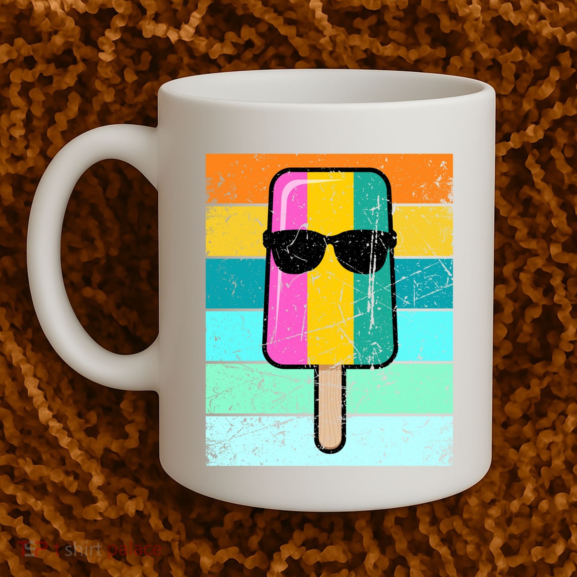 Summer Popsicle Gift Funny Ice Cream Beach Pool Party Gift Coffee Mug