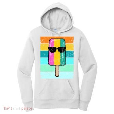 Summer Popsicle Gift Funny Ice Cream Beach Pool Party Gift Women's Hoodie