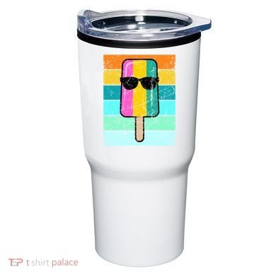 Summer Popsicle Gift Funny Ice Cream Beach Pool Party Gift Tumbler