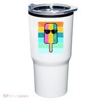 Summer Popsicle Gift Funny Ice Cream Beach Pool Party Gift Tumbler thumb 0