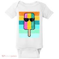 Summer Popsicle Gift Funny Ice Cream Beach Pool Party Gift Baby Bodysuit thumb 0