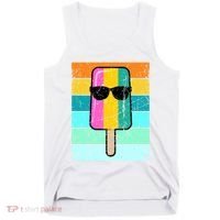 Summer Popsicle Gift Funny Ice Cream Beach Pool Party Gift Tank Top thumb 0