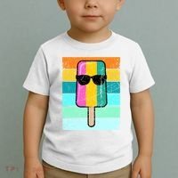 Summer Popsicle Gift Funny Ice Cream Beach Pool Party Gift Toddler T-Shirt thumb 2