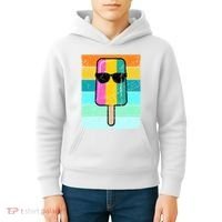 Summer Popsicle Gift Funny Ice Cream Beach Pool Party Gift Kids Hoodie thumb 4