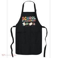 School Psychologist Groovy Psychology Teacher Apron thumb 0