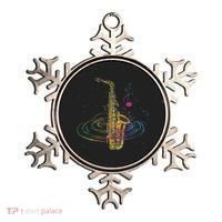 Sax Player Gift Idea Saxophonist Music Notes Saxophone Ornament thumb 0