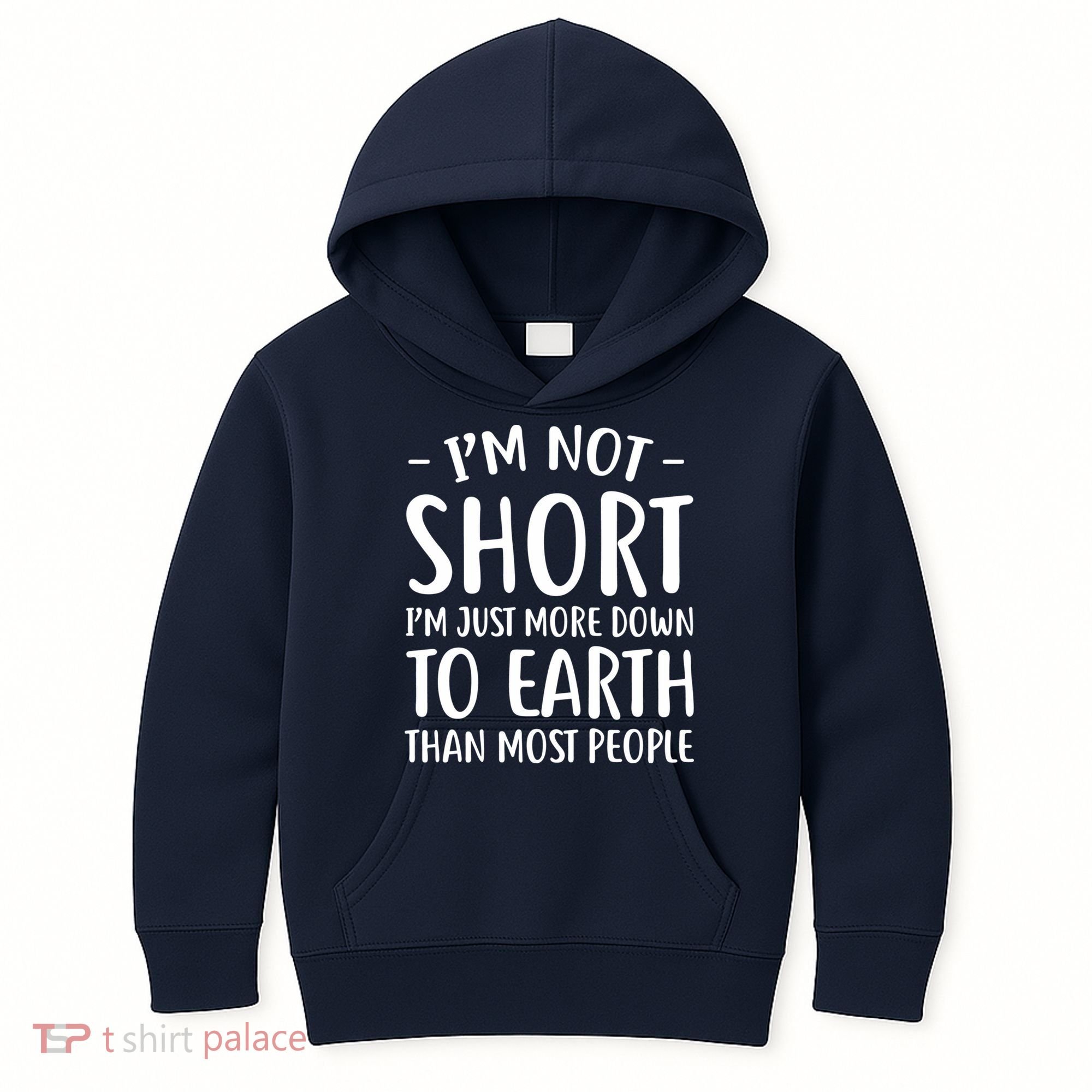 Short People Gifts Funny I'm Not Short Kids Hoodie