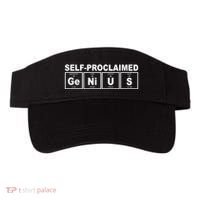 Self Proclaimed Genius Funny Periodic Table Visor thumb 0
