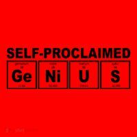 Self Proclaimed Genius Funny Periodic Table Santa Hat thumb 1