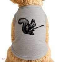 Squirrel Playing Guitar Funny Squirel Guitar Lover Guitar Doggie Tank thumb 0