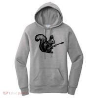Squirrel Playing Guitar Funny Squirel Guitar Lover Guitar Women's Hoodie thumb 0