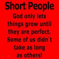 Short People God Only Lets Things Grow Untill They Are Perfect Santa Hat thumb 1