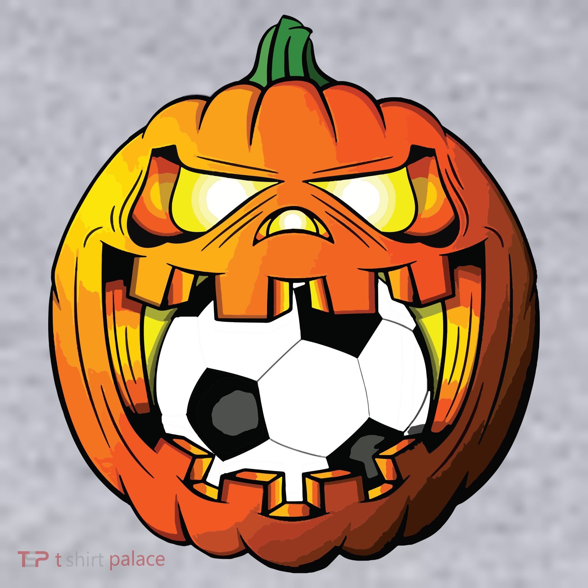 Soccer Player Halloween Pumpkin Skeleton Tees Boy Women's Sweatshirt
