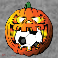 Soccer Player Halloween Pumpkin Skeleton Tees Boy Toddler Hoodie thumb 2