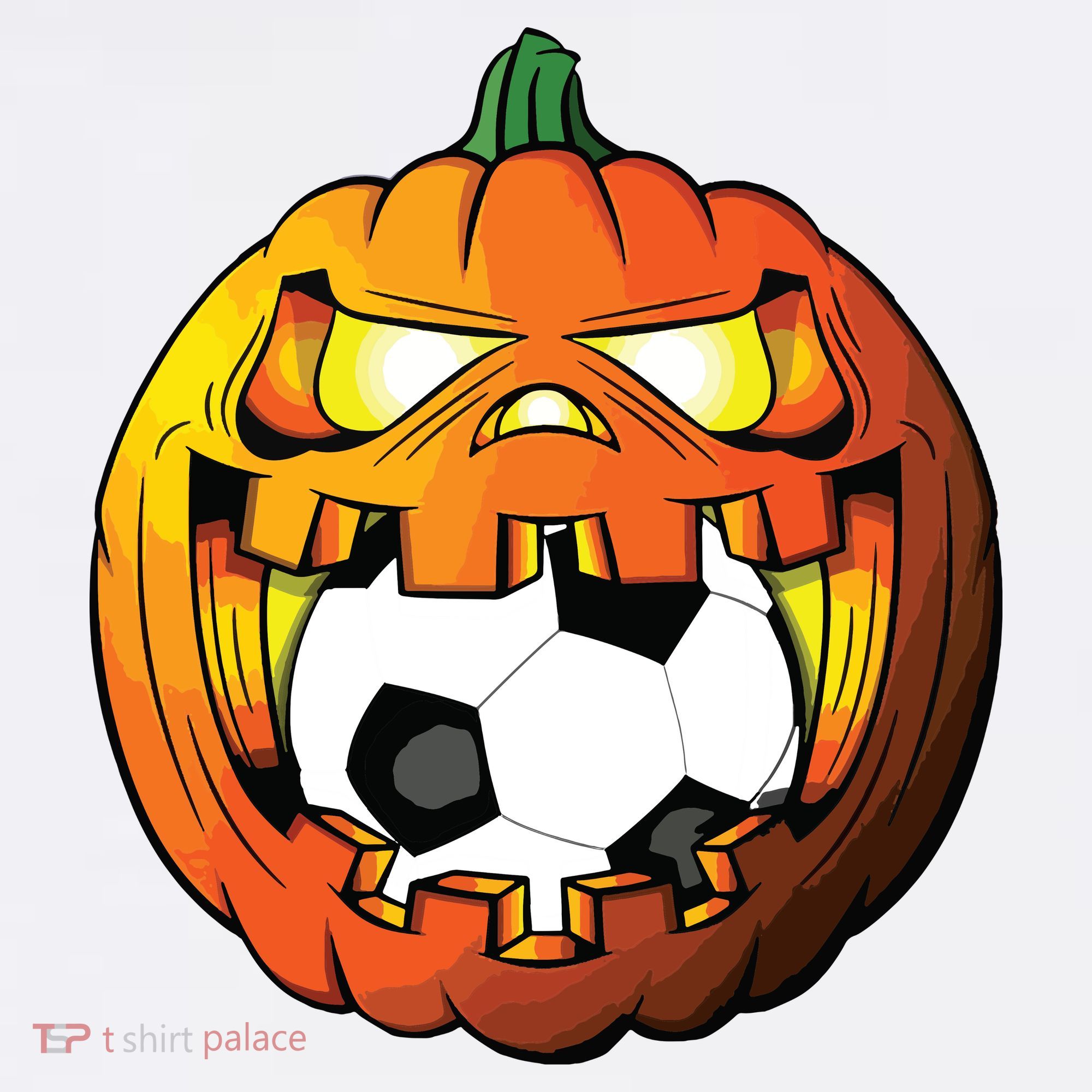 Soccer Player Halloween Pumpkin Skeleton Tees Boy Women's Hoodie
