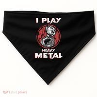 Sousaphone Play Heavy Metal Marching Band USA-Made Doggie Bandana thumb 0