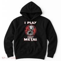 Sousaphone Play Heavy Metal Marching Band Hoodie thumb 0
