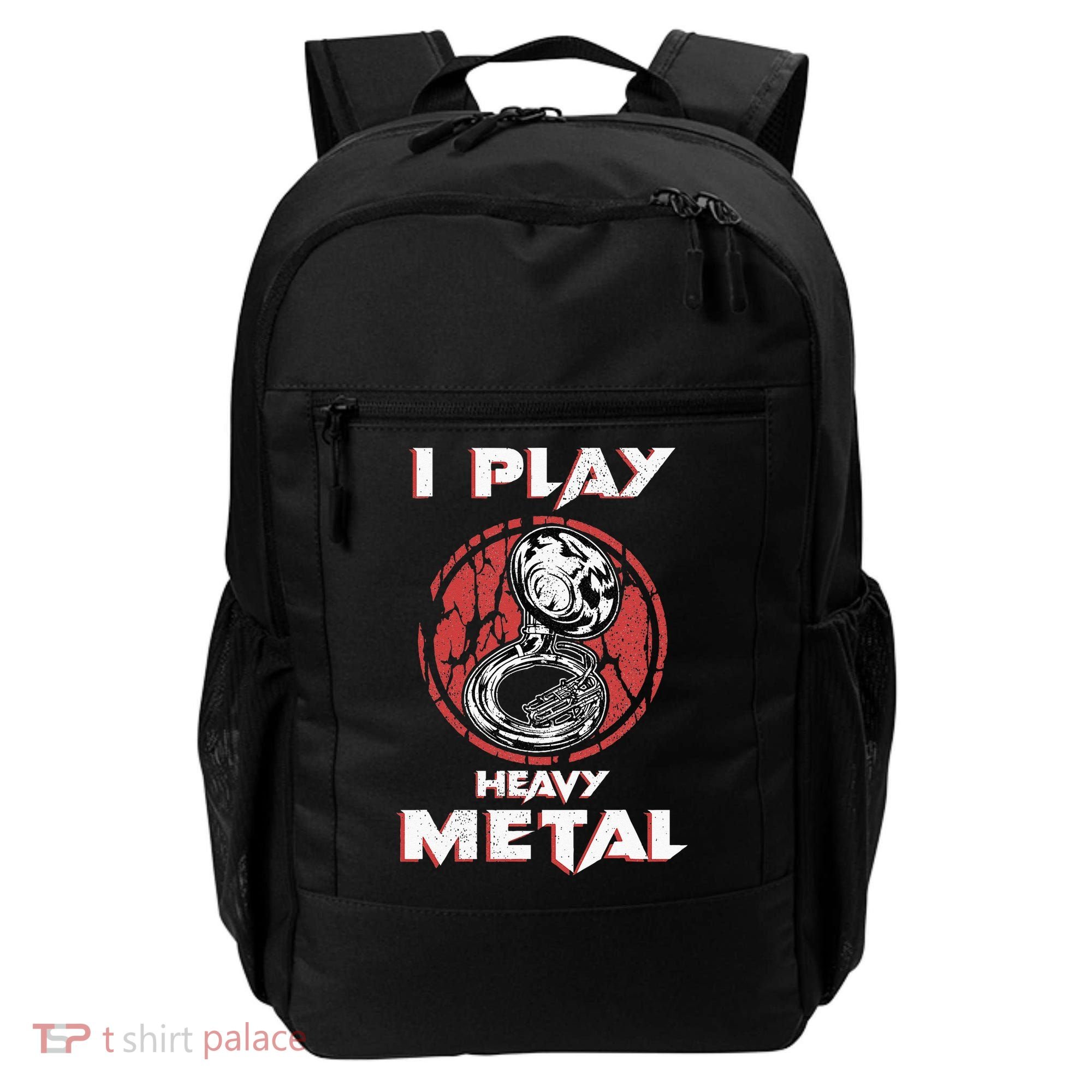 Sousaphone Play Heavy Metal Marching Band Backpack